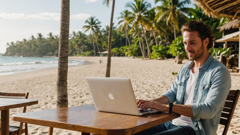 digital nomad, distansarbete, rese livsstil, arbeta medan du reser, tips för digitala nomader