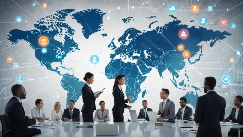 global arbetsmarknad, digitala färdigheter, kulturell medvetenhet, internationellt nätverkande, karriärmöjligheter, utbildning