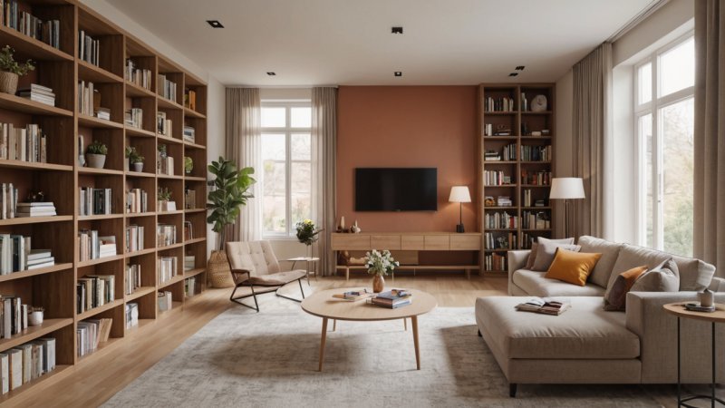 öppna ytor, avskilda rum, ljudmiljö, bostadsdesign, välbefinnande