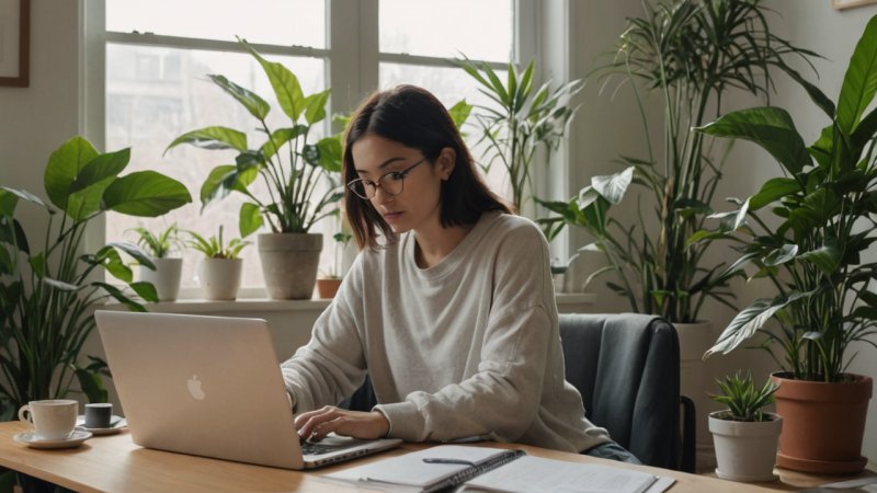 fjärrarbete, teknikens påverkan, produktivitet, balans mellan arbete och privatliv, kommunikationsverktyg, framtiden för arbete