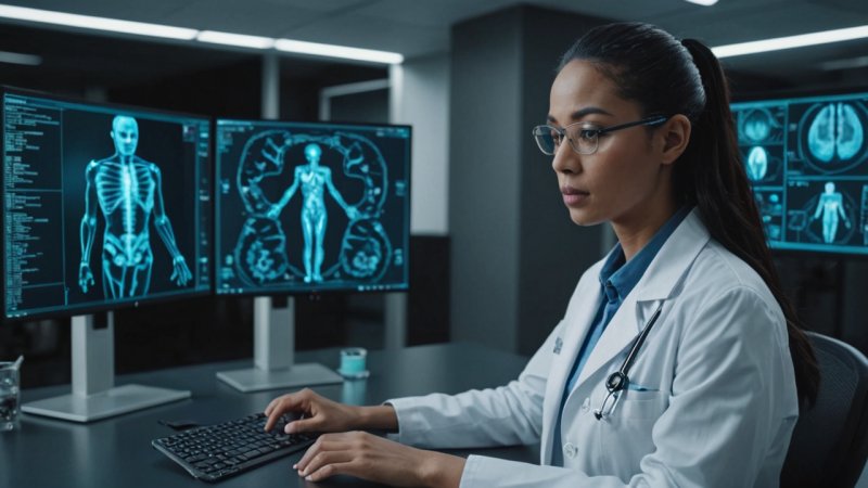 AI, sjukvård, diagnos, behandling, medicinsk teknologi, patientvård, artificiell intelligens