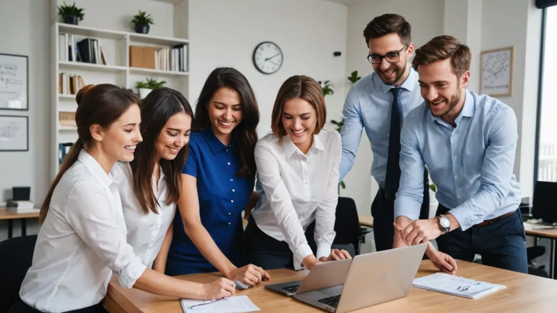 positiv arbetsmiljö, medarbetartillfredsställelse, arbetsmiljö, produktivitet, teamdynamik