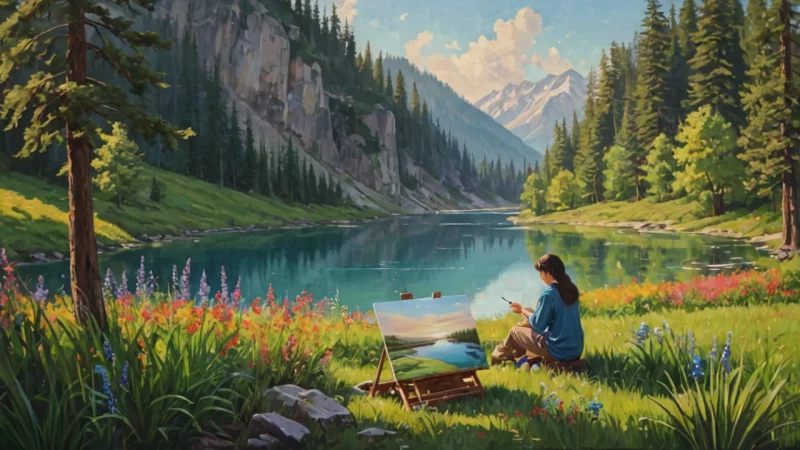 kreativitet, daglig kreativitet, mental hälsa, hobbyer, självuttryck, natur, inspiration