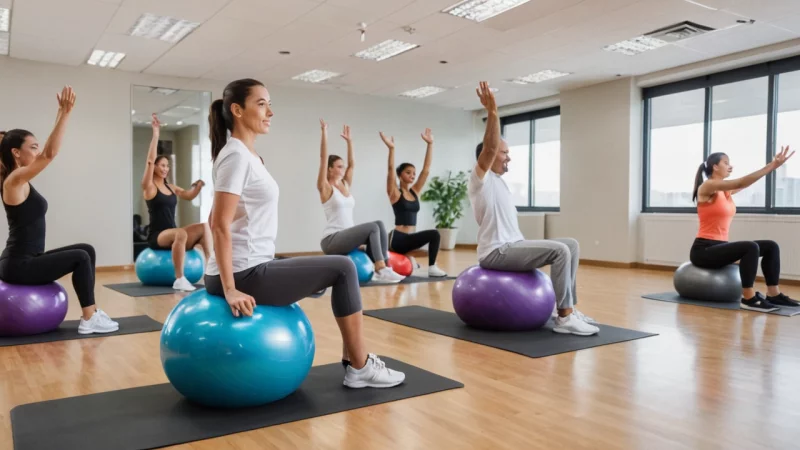 hälsosamma arbetsvanor, fysisk aktivitet, kontorsmiljö, anställdas välbefinnande, träning på arbetsplatsen