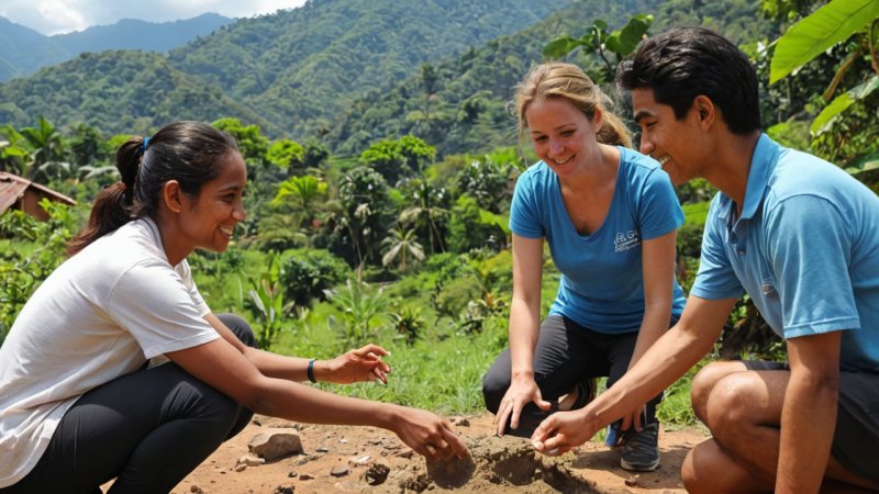 volontärarbete, resor, samhällstjänst, kulturellt utbyte, meningsfulla resor