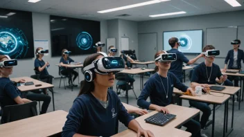 teknik i utbildning, framtida trender, AI i lärande, VR i klassrum, utbildningsteknologi, digitalt lärande