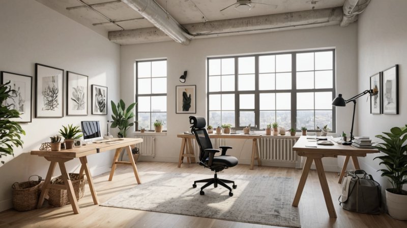 kreativ arbetsplats, produktivitet, inspiration, kontorsdesign, arbetsplatstips