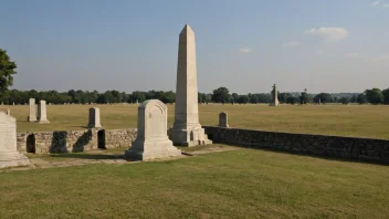 historiska slagfält, monument, resa, historia, turism